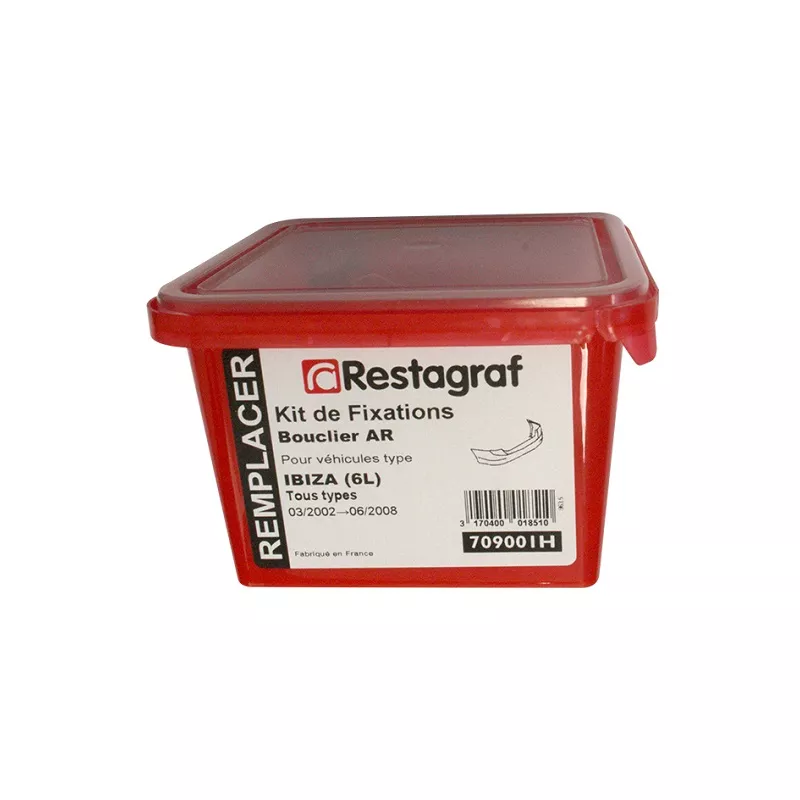 Kit de clip de fixation, carrosserie RESTAGRAF 709001H