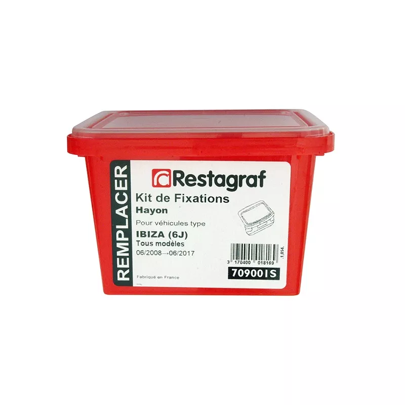 Kit de clip de fixation, carrosserie RESTAGRAF 709001S