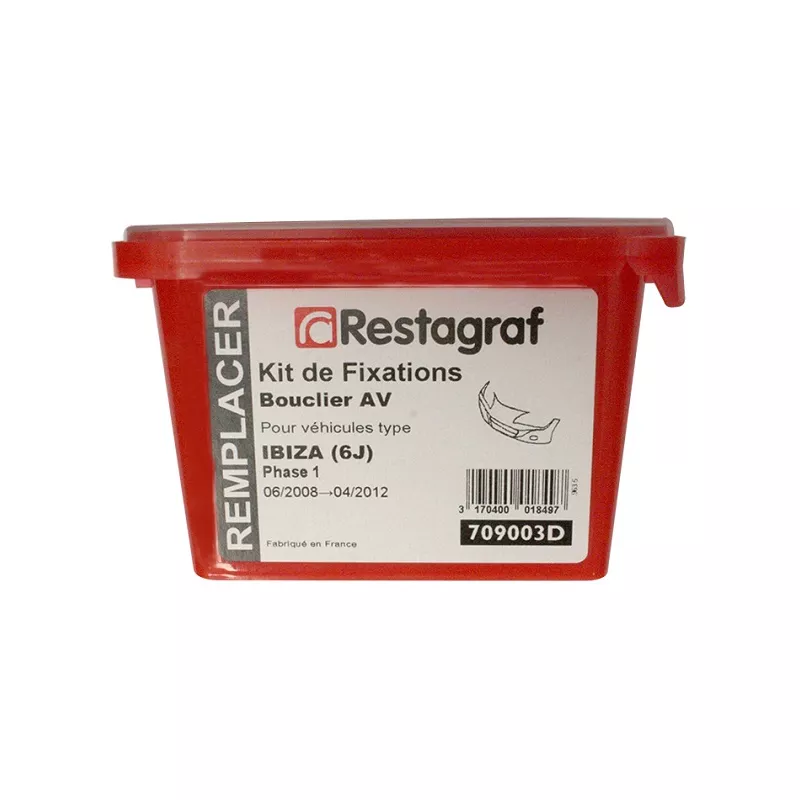 Kit de clip de fixation, carrosserie RESTAGRAF 709003D