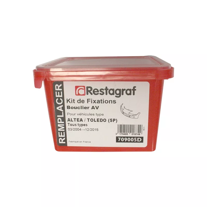 Kit de clip de fixation, carrosserie RESTAGRAF 709005D