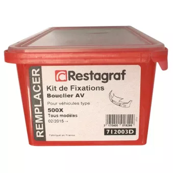 Kit de clip de fixation, carrosserie RESTAGRAF 712003D