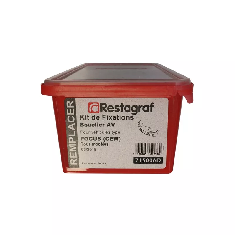 Kit de clip de fixation, carrosserie RESTAGRAF 715006D