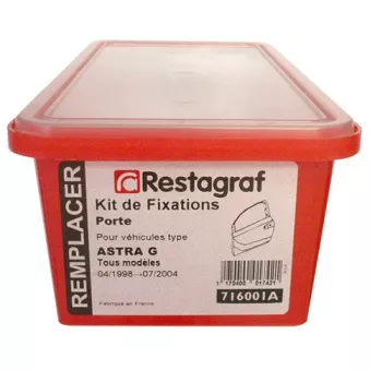 Kit de clip de fixation, carrosserie RESTAGRAF 716001A