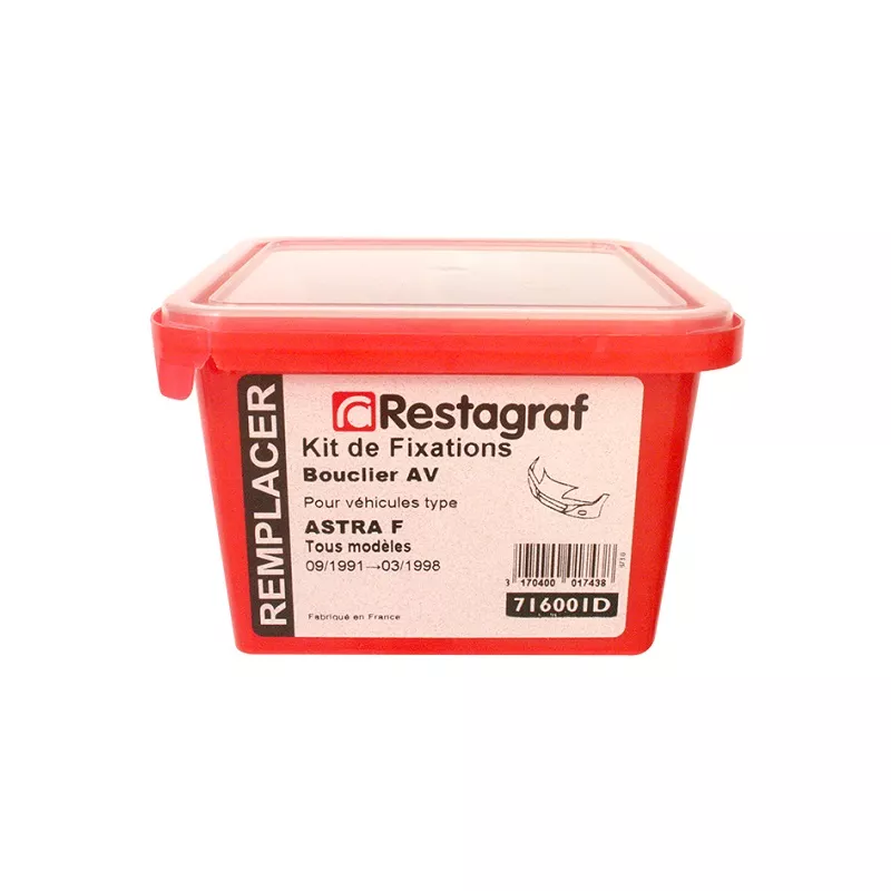 Kit de clip de fixation, carrosserie RESTAGRAF 716001D