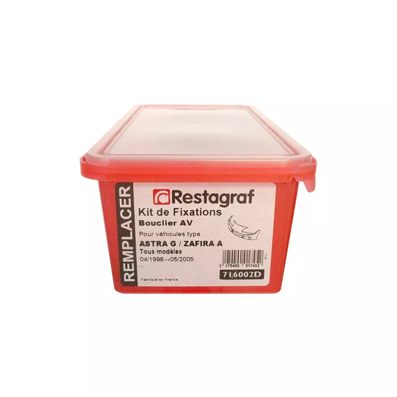 Kit de clip de fixation, carrosserie RESTAGRAF 716002D
