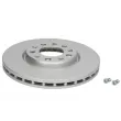 Jeu de 2 disques de frein avant ABE C3D024ABE-P - Visuel 1