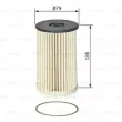 Filtre à carburant BOSCH 0 986 TF0 173 - Visuel 1