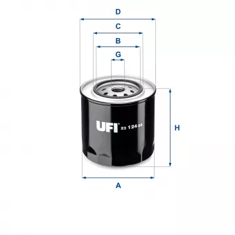 Filtre à huile UFI
