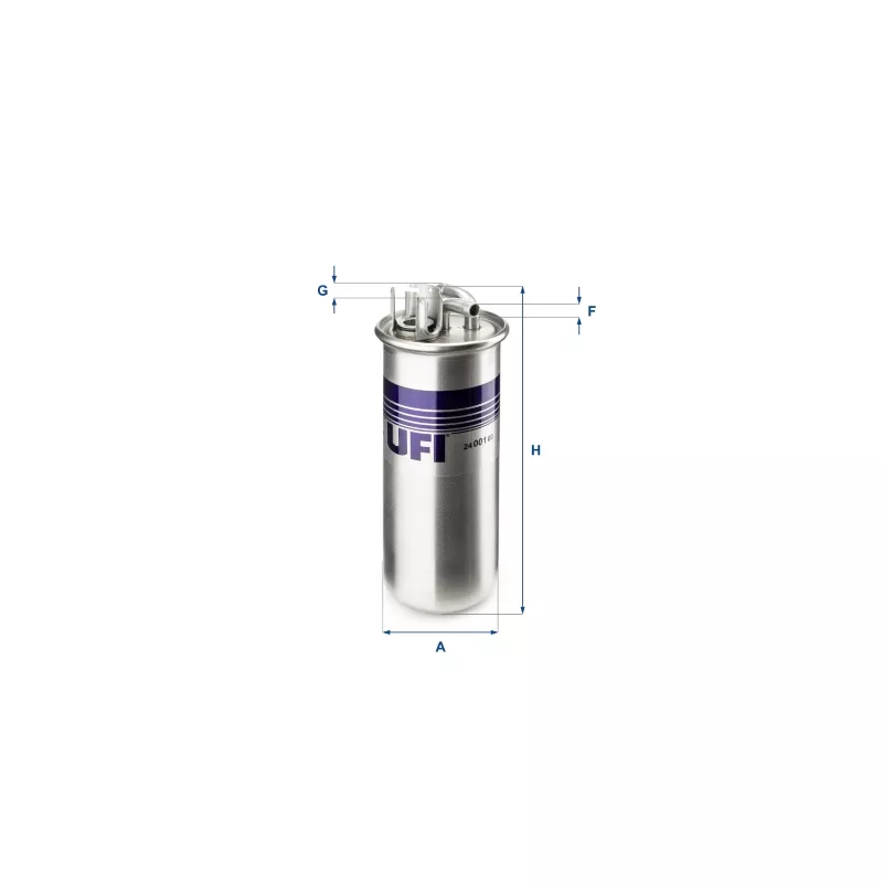 Filtre à carburant UFI 24.001.00