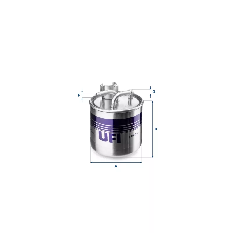 Filtre à carburant UFI 24.002.00