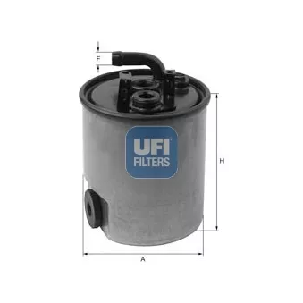 Filtre à carburant UFI 24.005.00