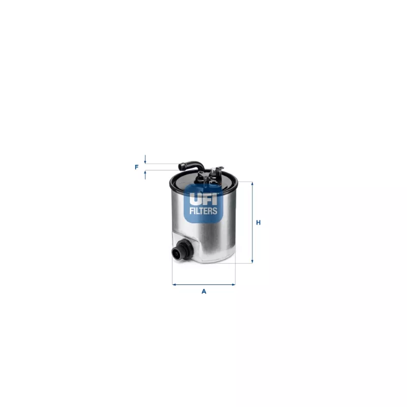 Filtre à carburant UFI 24.007.00