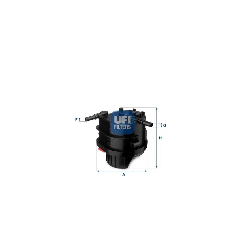 Filtre à carburant UFI 24.015.00