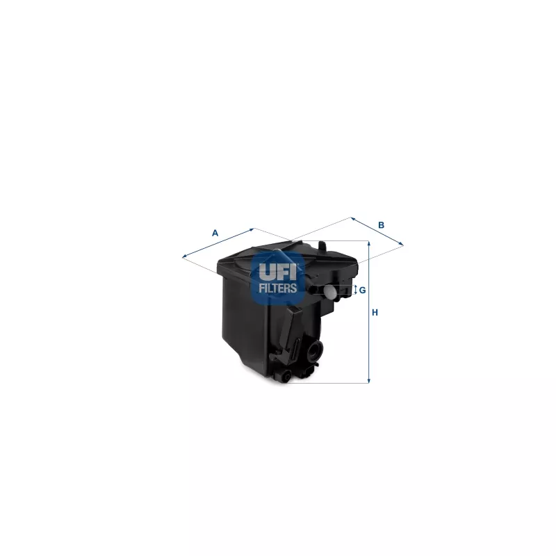 Filtre à carburant UFI 24.027.00