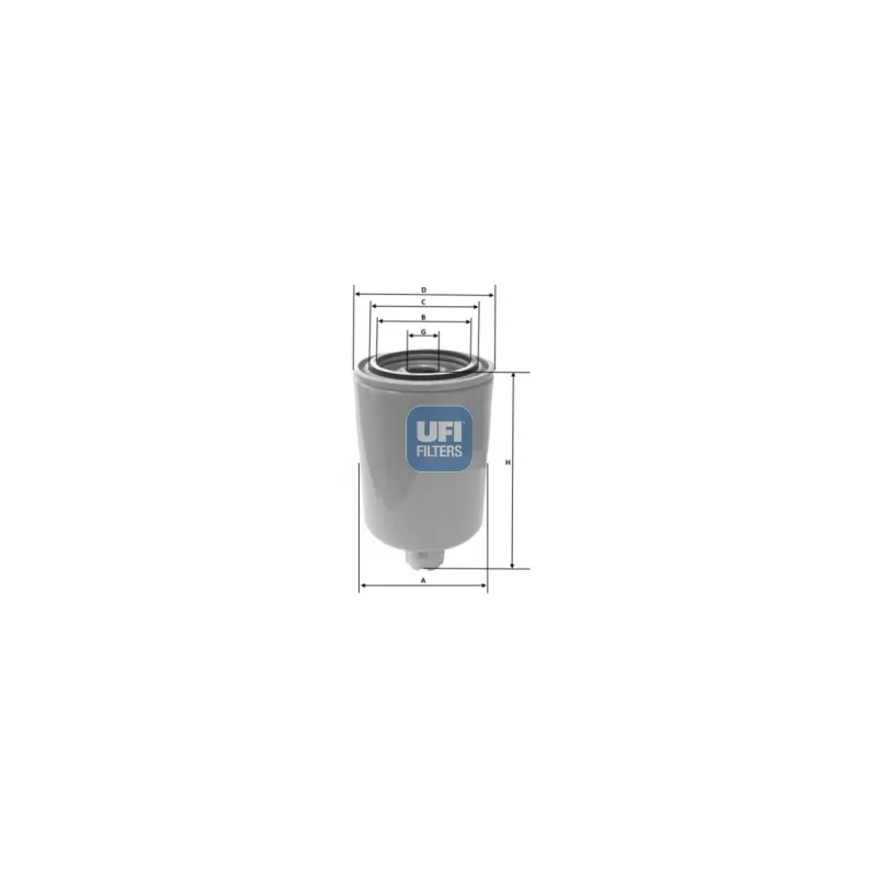 Filtre à carburant UFI 24.039.00