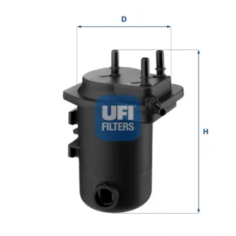 Filtre à carburant UFI 24.052.00