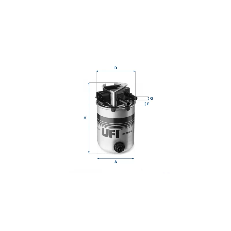 Filtre à carburant UFI 24.095.00