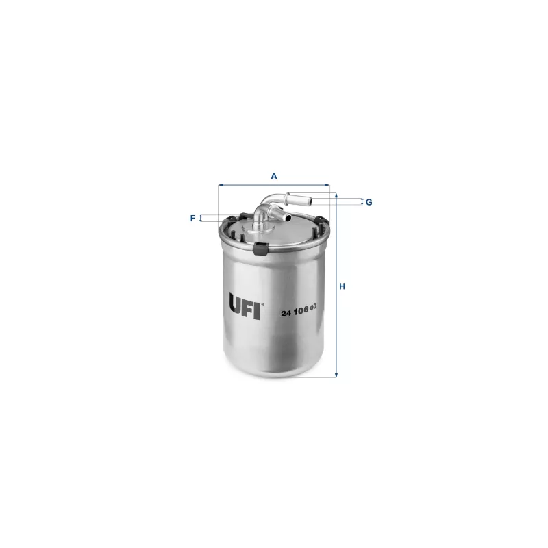 Filtre à carburant UFI 24.106.00