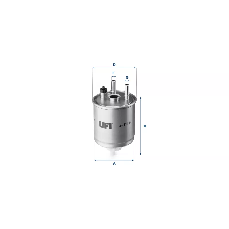 Filtre à carburant UFI 24.114.00