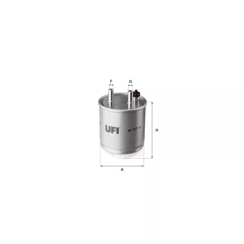 Filtre à carburant UFI 24.117.00