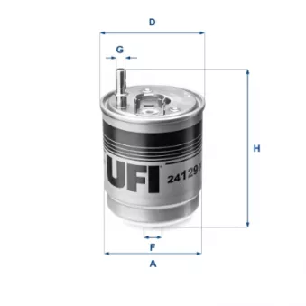 Filtre à carburant UFI