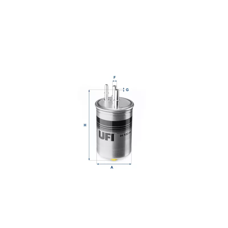 Filtre à carburant UFI 24.133.00