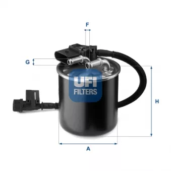 Filtre à carburant UFI 24.149.00