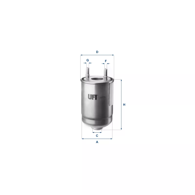 Filtre à carburant UFI 24.187.00
