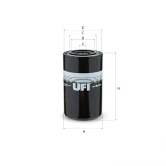 Filtre à carburant UFI