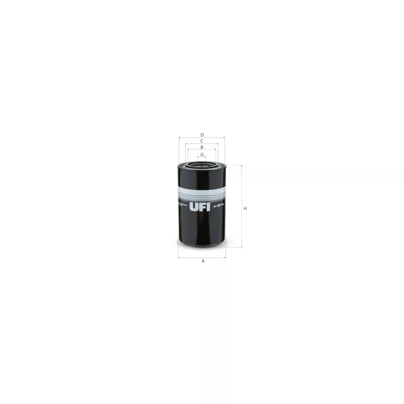 Filtre à carburant UFI 24.257.00