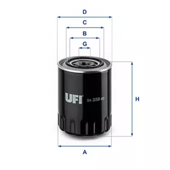 Filtre à carburant UFI