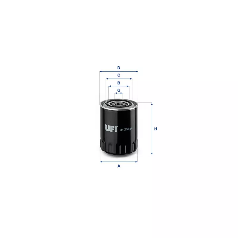 Filtre à carburant UFI 24.258.00