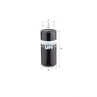 Filtre à carburant UFI 24.274.00