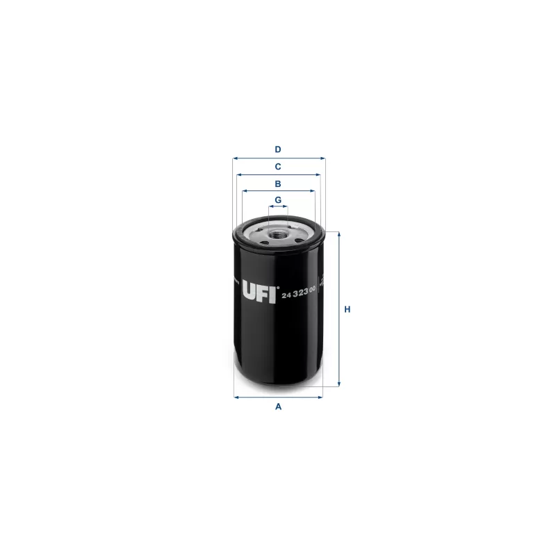 Filtre à carburant UFI 24.323.00