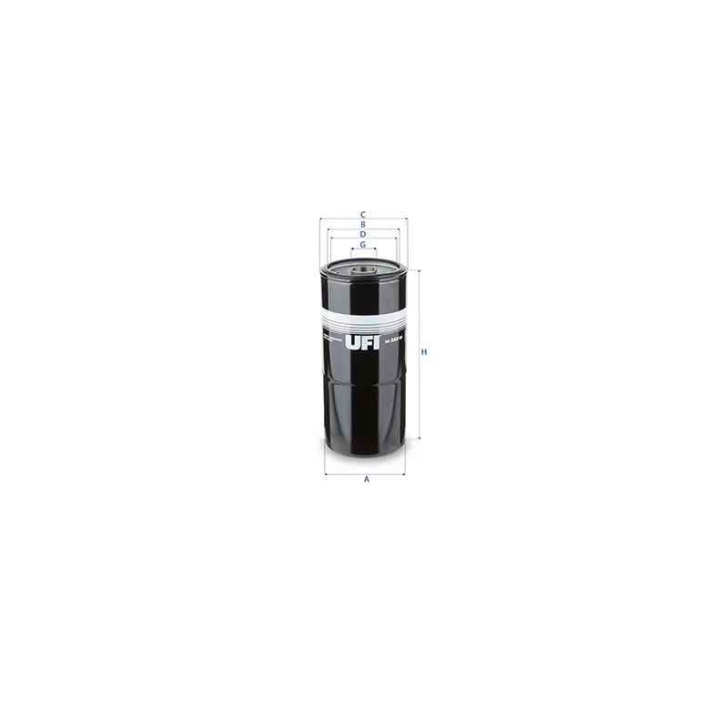 Filtre à carburant UFI 24.332.00