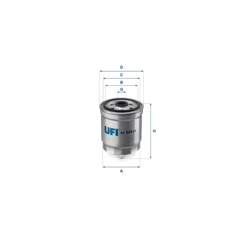 Filtre à carburant UFI 24.350.00