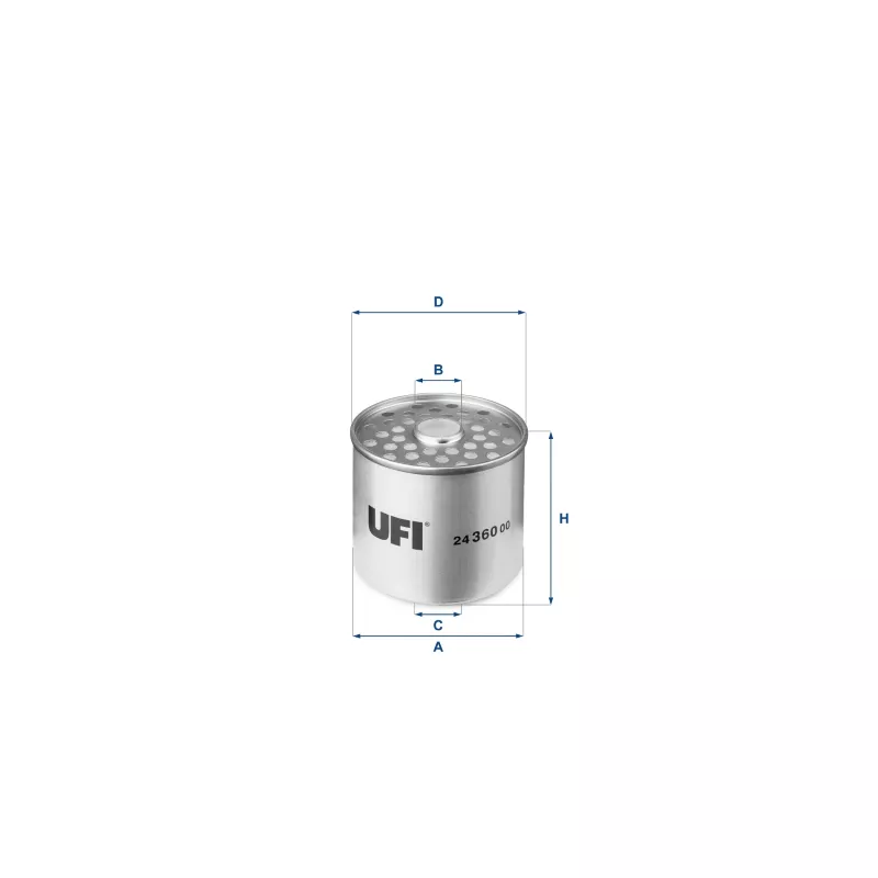Filtre à carburant UFI 24.360.00