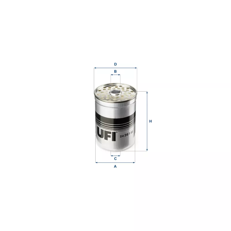 Filtre à carburant UFI 24.361.00
