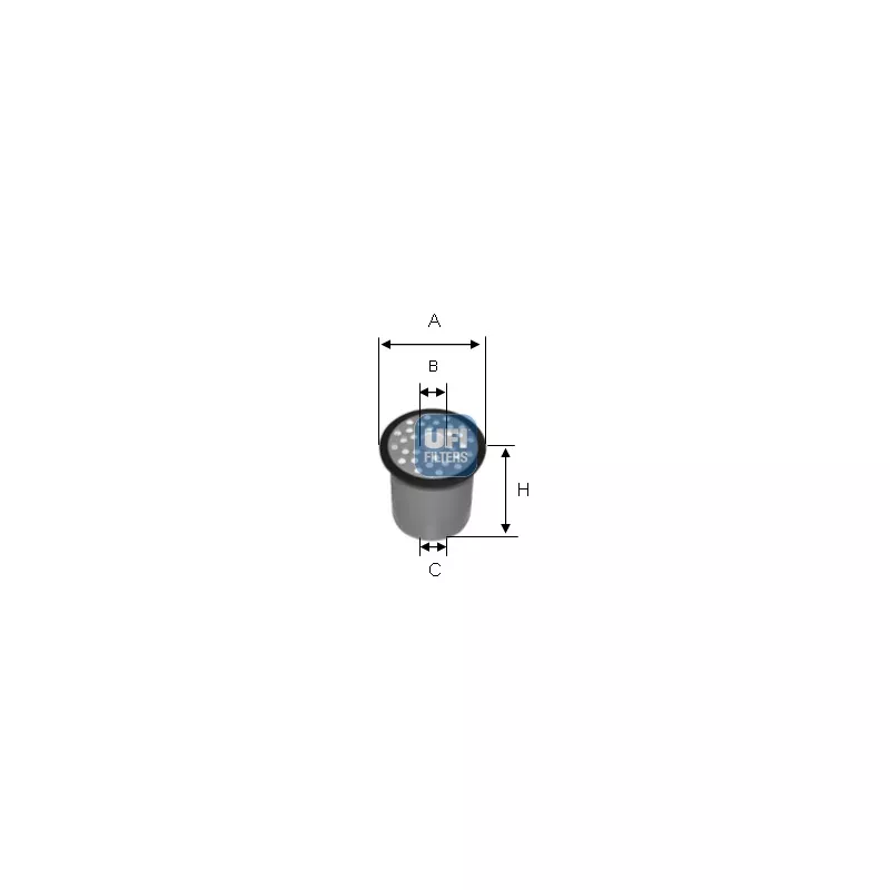 Filtre à carburant UFI 24.388.00