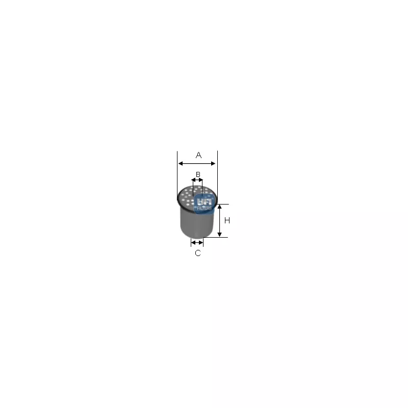Filtre à carburant UFI 24.389.00