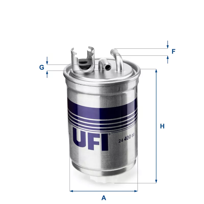 Filtre à carburant UFI 24.400.00