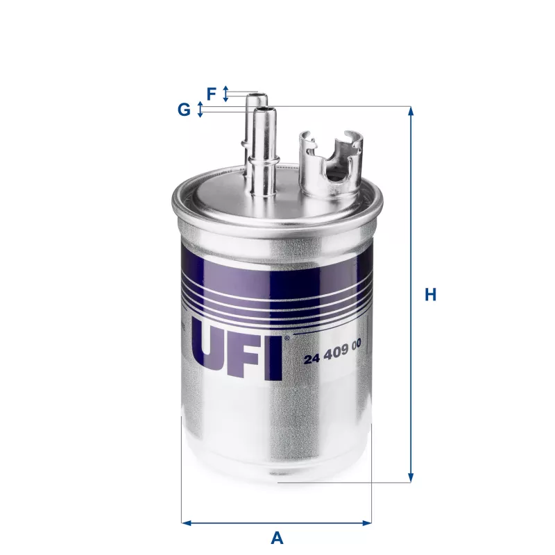 Filtre à carburant UFI 24.409.00