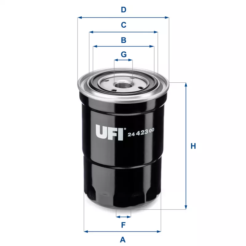Filtre à carburant UFI 24.423.00