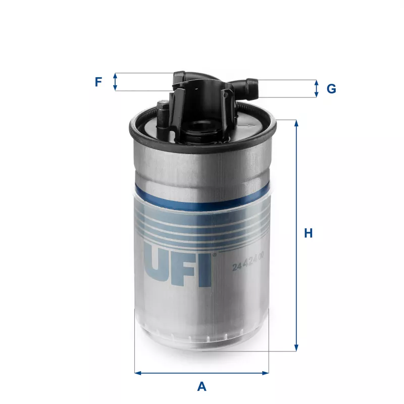 Filtre à carburant UFI 24.424.00