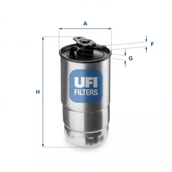 Filtre à carburant UFI 24.427.00