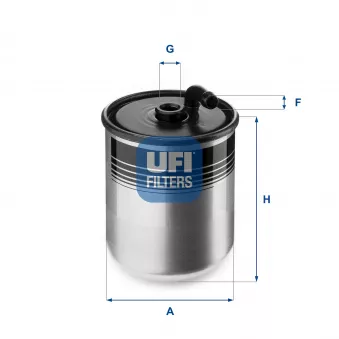 Filtre à carburant UFI 24.429.00