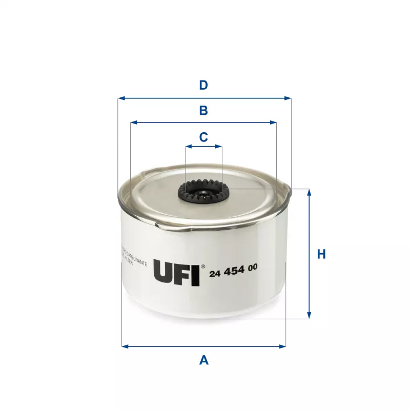 Filtre à carburant UFI 24.454.00