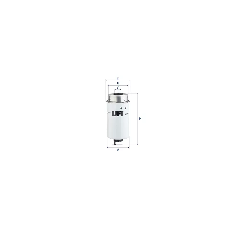 Filtre à carburant UFI 24.457.00