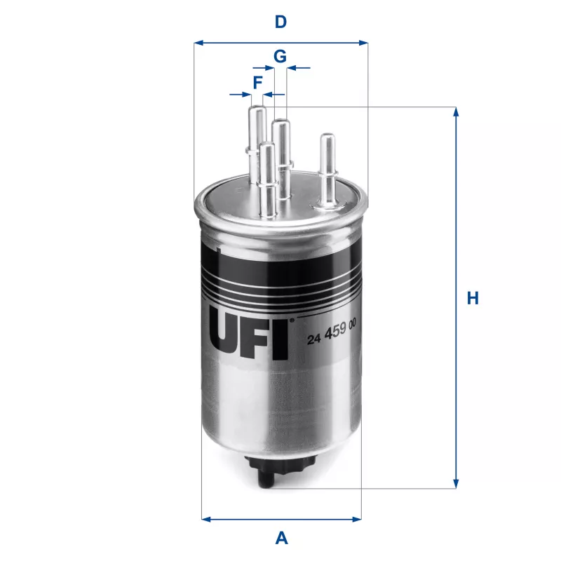 Filtre à carburant UFI 24.459.00
