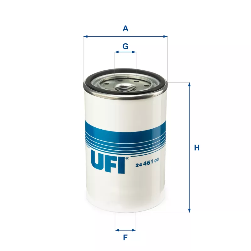 Filtre à carburant UFI 24.461.00